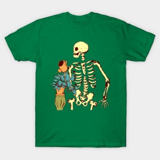 Plants Skeleton T-Shirt